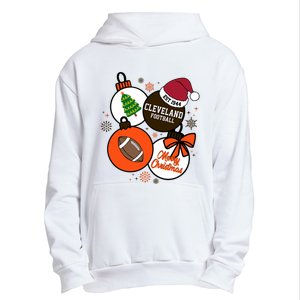 Merry Christmas Cleveland Football Est 1944 Urban Pullover Hoodie