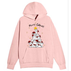 Merry Catmas Christmas Urban Pullover Hoodie