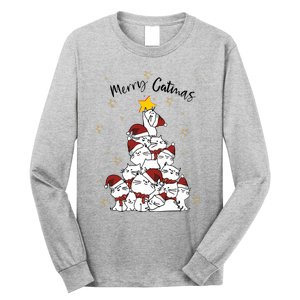 Merry Catmas Christmas Long Sleeve Shirt