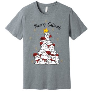 Merry Catmas Christmas Premium T-Shirt