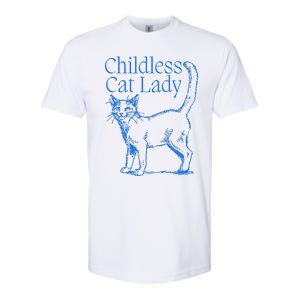 Meidastouch Childless Cat Lady Softstyle CVC T-Shirt