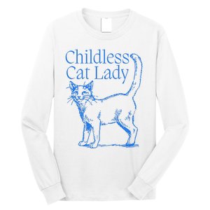 Meidastouch Childless Cat Lady Long Sleeve Shirt