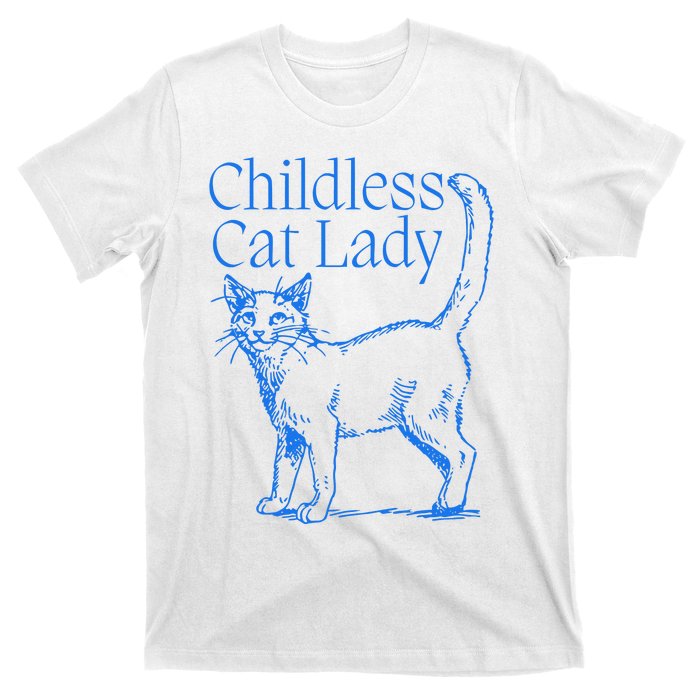 Meidastouch Childless Cat Lady T-Shirt