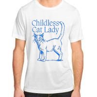 Meidastouch Childless Cat Lady Adult ChromaSoft Performance T-Shirt