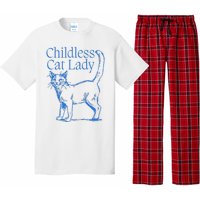 Meidastouch Childless Cat Lady Pajama Set