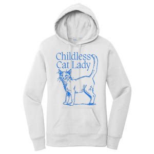 Meidastouch Childless Cat Lady Women's Pullover Hoodie