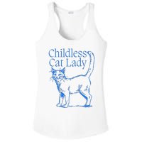 Meidastouch Childless Cat Lady Ladies PosiCharge Competitor Racerback Tank