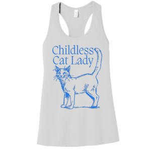 Meidastouch Childless Cat Lady Women's Racerback Tank