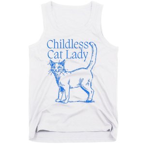 Meidastouch Childless Cat Lady Tank Top