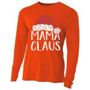 Mama Claus Christmas Costume Gift Santa Matching Family Xmas Cool Gift Cooling Performance Long Sleeve Crew