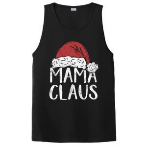 Mama Claus Christmas Costume Gift Santa Matching Family Xmas Cool Gift PosiCharge Competitor Tank