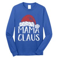 Mama Claus Christmas Costume Gift Santa Matching Family Xmas Cool Gift Long Sleeve Shirt