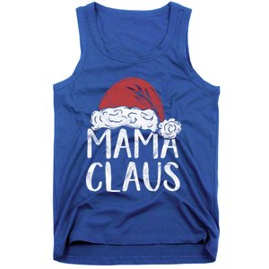 Mama Claus Christmas Costume Gift Santa Matching Family Xmas Cool Gift Tank Top