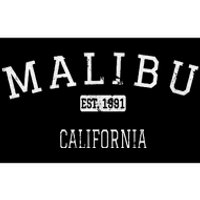 Malibu California Ca Vintage Bumper Sticker