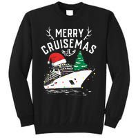 Merry Cruisemas Cruise Ship Family Christmas Funny Tall Sweatshirt