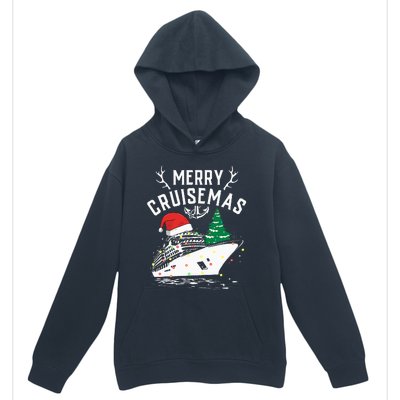 Merry Cruisemas Cruise Ship Family Christmas Funny Urban Pullover Hoodie