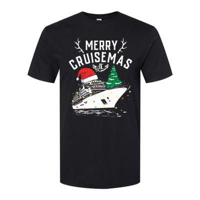 Merry Cruisemas Cruise Ship Family Christmas Funny Softstyle CVC T-Shirt