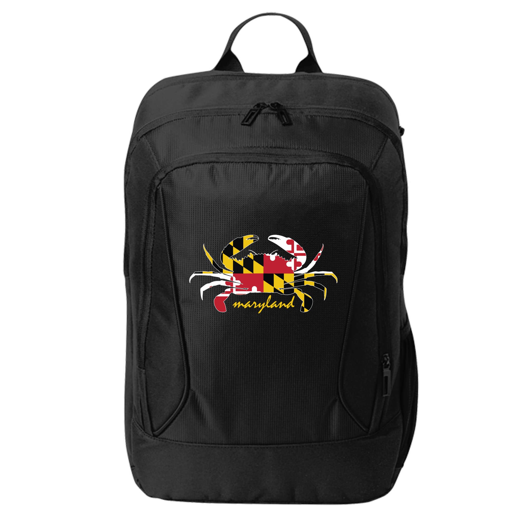 Maryland Crab Cute State Pride Flag City Backpack
