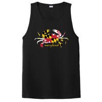 Maryland Crab Cute State Pride Flag PosiCharge Competitor Tank