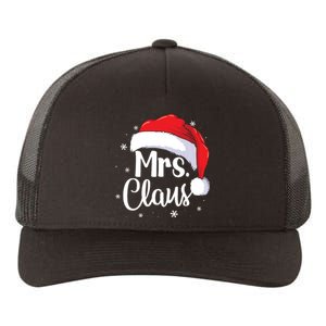 Mrs Claus Christmas Couples Matching His And Her Pajama Yupoong Adult 5-Panel Trucker Hat