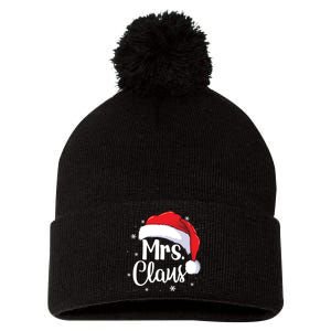 Mrs Claus Christmas Couples Matching His And Her Pajama Pom Pom 12in Knit Beanie