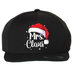 Mrs Claus Christmas Couples Matching His And Her Pajama Wool Snapback Cap