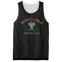 Monte Carlo Country Club Vintage Tennis Aesthetic Mesh Reversible Basketball Jersey Tank