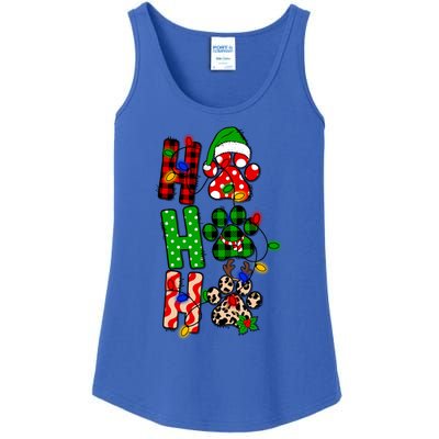 Merry Christmas Celebration Dog Owners Ho Ho Ho Meaningful Gift Ladies Essential Tank