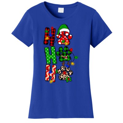 Merry Christmas Celebration Dog Owners Ho Ho Ho Meaningful Gift Women's T-Shirt