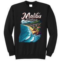 Malibu California Coastal Scenic Beach Sweatshirt