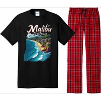 Malibu California Coastal Scenic Beach Pajama Set