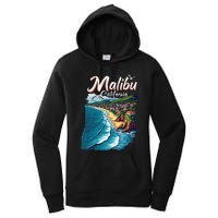 Malibu California Coastal Scenic Beach Women's Pullover Hoodie