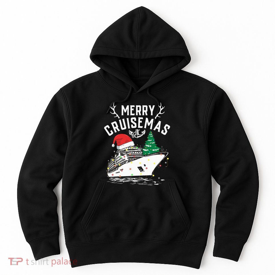 Merry Cruisemas Cruise Ship Family Christmas Funny Hoodie