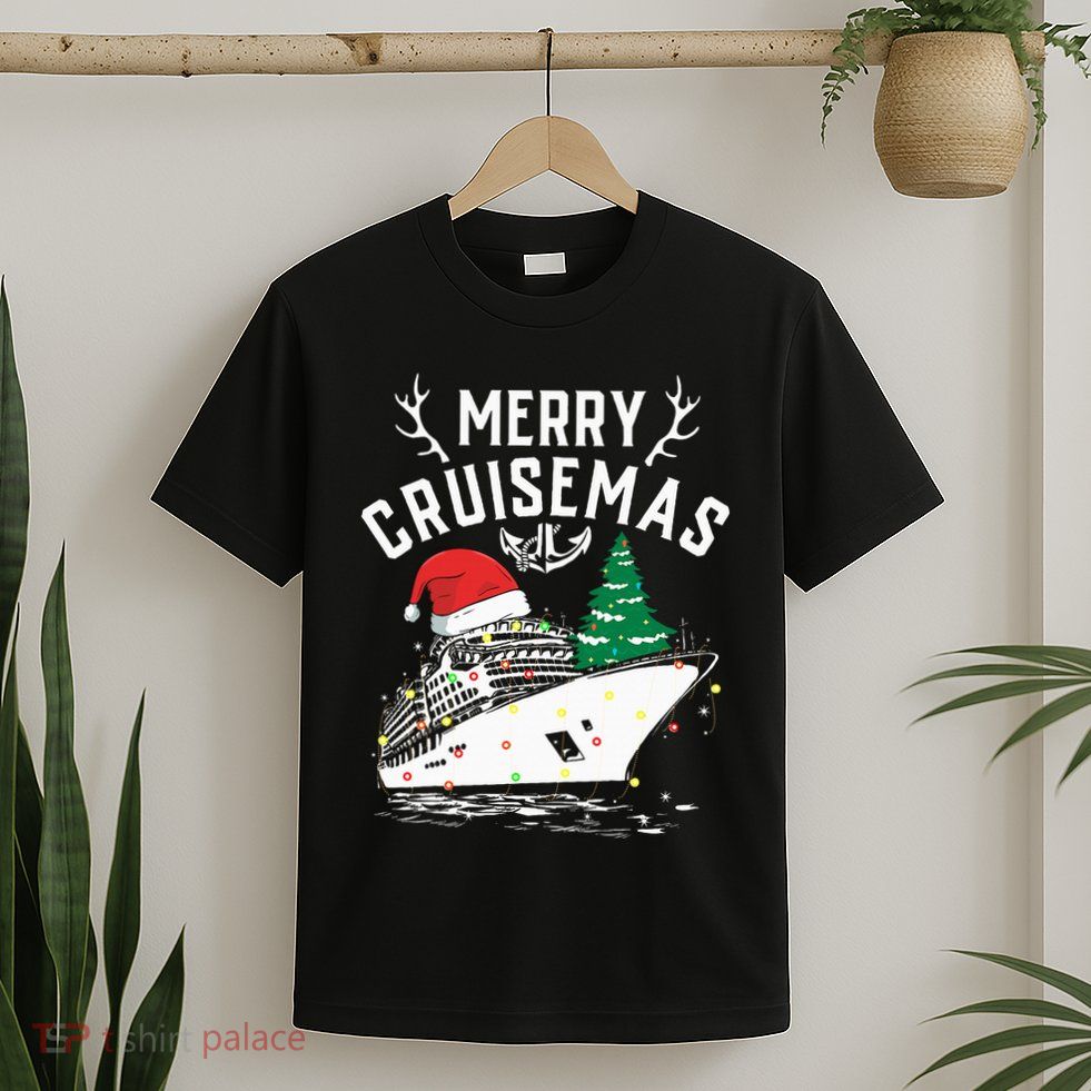Merry Cruisemas Cruise Ship Family Christmas Funny T-Shirt