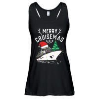 Merry Cruisemas Cruise Ship Family Christmas Funny Ladies Essential Flowy Tank