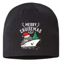 Merry Cruisemas Cruise Ship Family Christmas Funny Sustainable Beanie