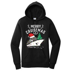 Merry Cruisemas Cruise Ship Family Christmas Funny Women's Pullover Hoodie