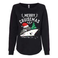 Merry Cruisemas Cruise Ship Family Christmas Funny Womens California Wash Sweatshirt