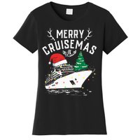 Merry Cruisemas Cruise Ship Family Christmas Funny Women's T-Shirt