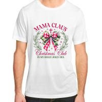 Mama Claus Christmas Club Coquette Bow Adult ChromaSoft Performance T-Shirt