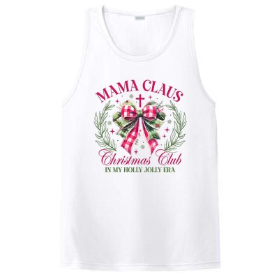 Mama Claus Christmas Club Coquette Bow PosiCharge Competitor Tank