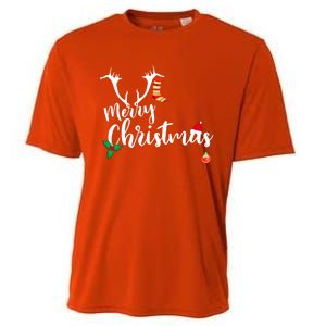 Merry Christmas Cute Gift Cute Gift Cooling Performance Crew T-Shirt