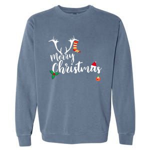 Merry Christmas Cute Gift Cute Gift Garment-Dyed Sweatshirt