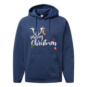 Merry Christmas Cute Gift Cute Gift Performance Fleece Hoodie