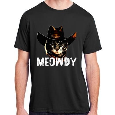 Meowdy Cat Cowboy Adult ChromaSoft Performance T-Shirt