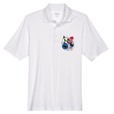 Merry Christmas Colorado Hockey Est 1972 Men's Origin Performance Pique Polo