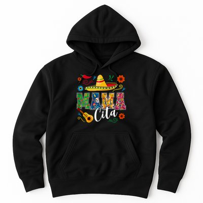 Mama Cita Cinco De Mayo Mexican Sombrero Guitar Cactus Funny Hoodie