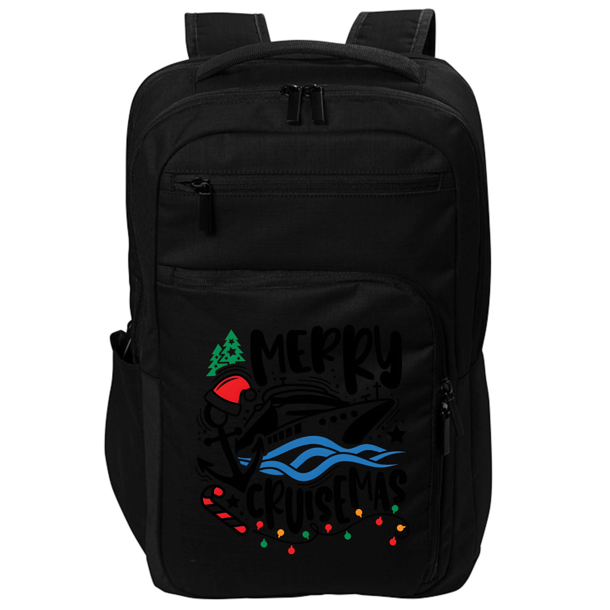 Merry Cruisemas Christmas On Cruise Cruising Impact Tech Backpack