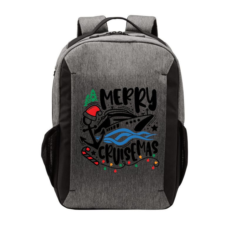 Merry Cruisemas Christmas On Cruise Cruising Vector Backpack