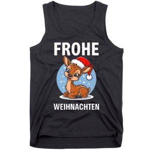 Merry Christmas Deer Frohe Weihnachten Tank Top Tank Top